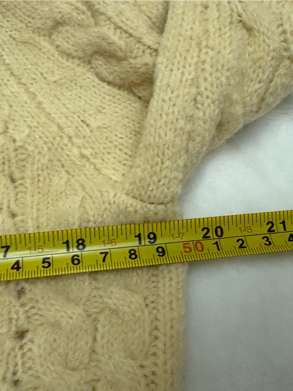 J.Crew Collared Cable Knit Cardigan Merino Alpaca Wool Small - Picture 10 of 11